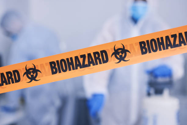 Professional Infectious Disease Decontamination technician working in Middleville, MI